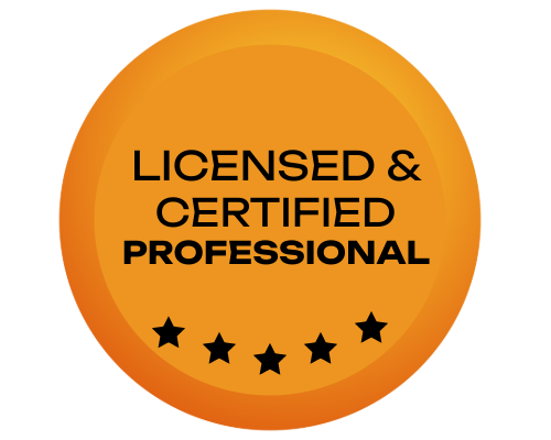 licensed and certified professional
